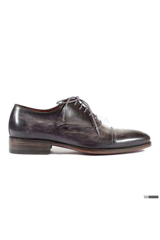 Paul Parkman 077 Men's Leather Cap-Toe Oxfords (PM6164)