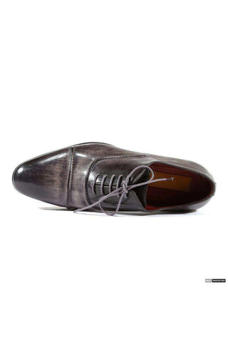 Paul Parkman 077 Men's Leather Cap-Toe Oxfords (PM6164)