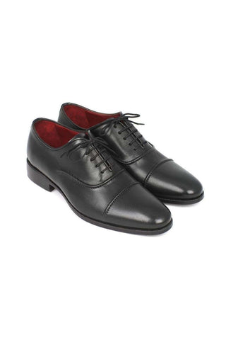 Paul Parkman 077 Men's Leather Cap-Toe Oxfords (PM6164)