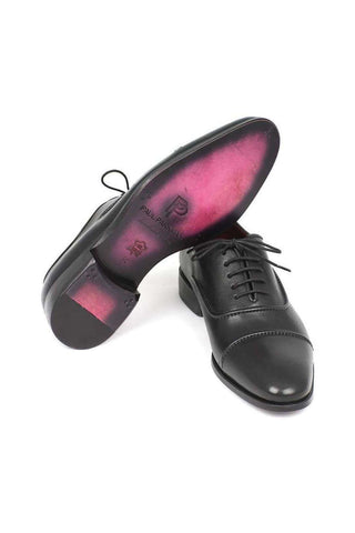 Paul Parkman 077 Men's Leather Cap-Toe Oxfords (PM6164)