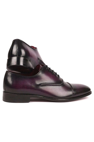 Paul Parkman 077 Men's Leather Cap-Toe Oxfords (PM6164)