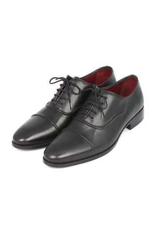 Paul Parkman 077 Men's Leather Cap-Toe Oxfords (PM6164)