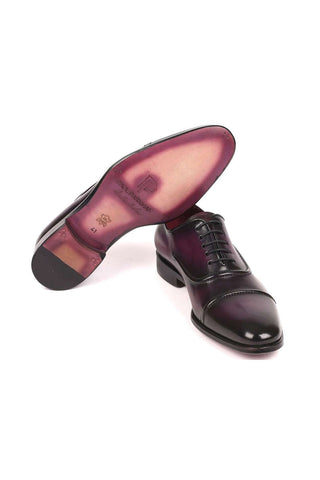 Paul Parkman 077 Men's Leather Cap-Toe Oxfords (PM6164)