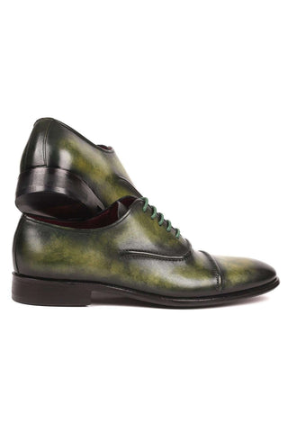Paul Parkman 077 Men's Leather Cap-Toe Oxfords (PM6164)