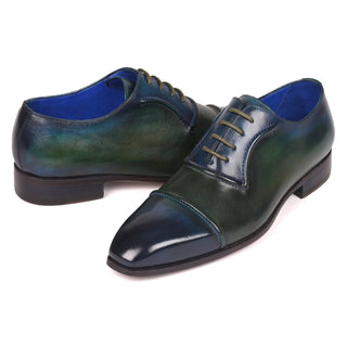 Paul Parkman 078 Calf-Skin Leather Cap-Toe Oxfords (PM6316)-AmbrogioShoes