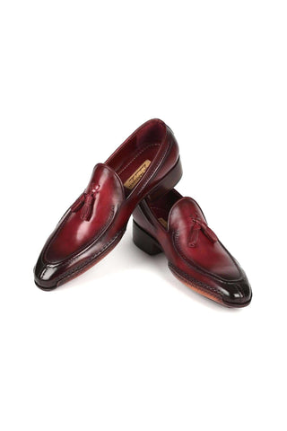 Paul Parkman 082 Leather Opanka Tassel Loafers (PM6358)
