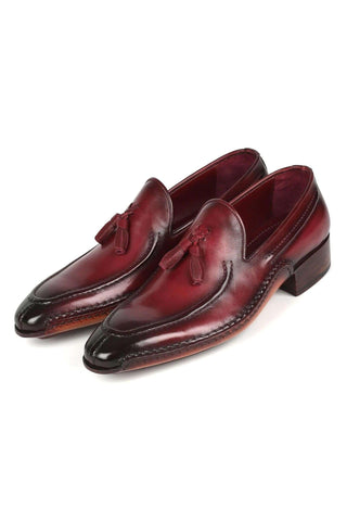 Paul Parkman 082 Leather Opanka Tassel Loafers (PM6358)