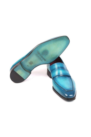 Paul Parkman 093 Leather Slip-On Loafers (PM6157)