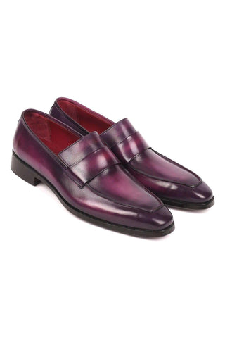 Paul Parkman 093 Leather Slip-On Loafers (PM6157)