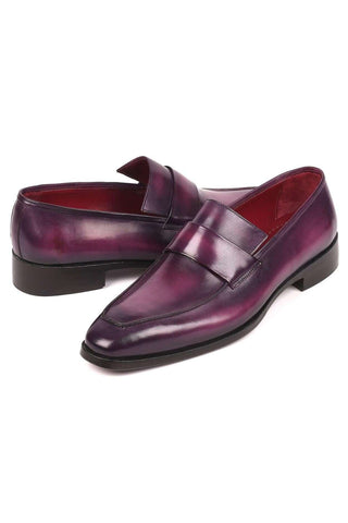 Paul Parkman 093 Leather Slip-On Loafers (PM6157)