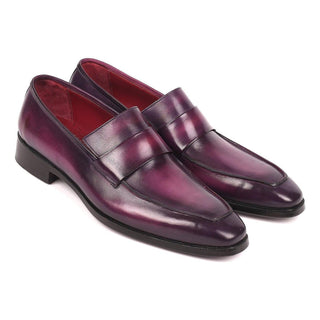 Paul Parkman 093 Men's Shoes Calf-Skin Leather Slip-On Loafers (PM6157)-AmbrogioShoes