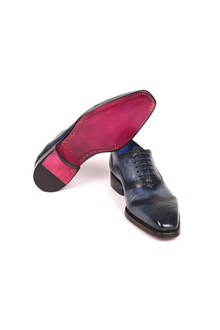 Paul Parkman 094 Reddish Brown Calf-Skin Leather Oxfords (PM6294)