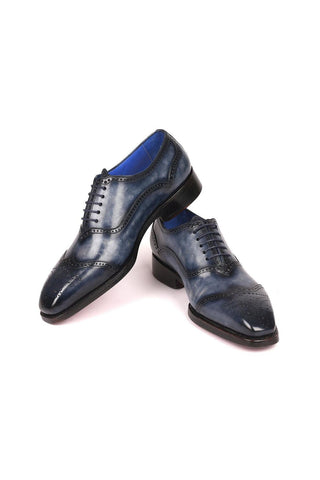 Paul Parkman 094 Reddish Brown Calf-Skin Leather Oxfords (PM6294)
