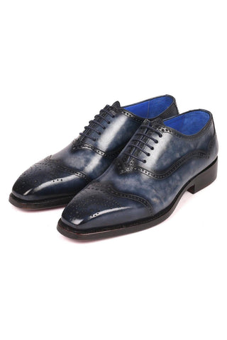 Paul Parkman 094 Reddish Brown Calf-Skin Leather Oxfords (PM6294)