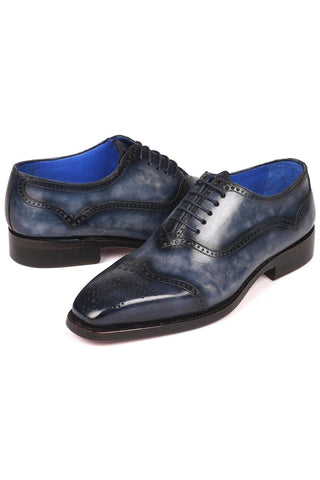 Paul Parkman 094 Reddish Brown Calf-Skin Leather Oxfords (PM6294)
