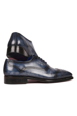Paul Parkman 094 Reddish Brown Calf-Skin Leather Oxfords (PM6294)