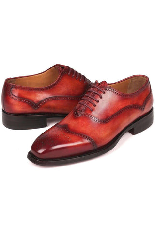 Paul Parkman 094 Reddish Brown Leather Oxfords (PM6294)