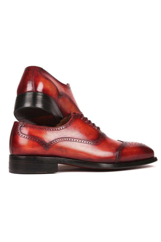 Paul Parkman 094 Reddish Brown Leather Oxfords (PM6294)
