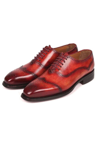 Paul Parkman 094 Reddish Brown Leather Oxfords (PM6294)