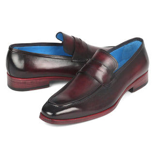 Paul Parkman 10PR23 Men's Shoes Calf-Skin Leather Penny Loafers (PM6312)-AmbrogioShoes