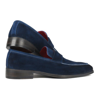 Paul Parkman 10SD21 Suede Penny Loafers (PM6322)-AmbrogioShoes