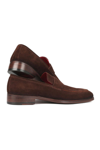 Paul Parkman 10SD21 Suede Penny Loafers (PM6322)
