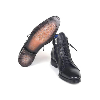 Paul Parkman 12455 Men's Shoes Calf-Skin Leather Boots (PM6142)-AmbrogioShoes