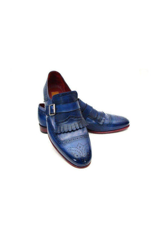 Paul Parkman 12B Leather Kiltie Single Monk Strap (PM6442)