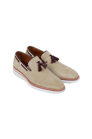 Paul Parkman 181 Suede Tassels Loafers (PM6301)