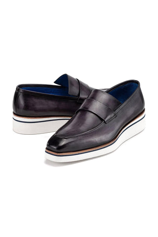 Paul Parkman 183 Calf-Skin Leather Casual Loafers (PM6474)
