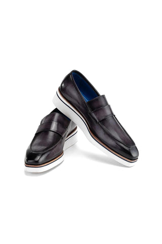 Paul Parkman 183 Calf-Skin Leather Casual Loafers (PM6474)