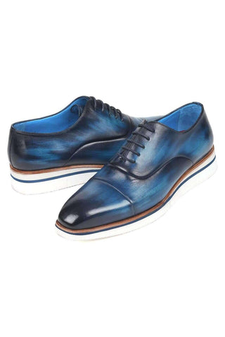 Paul Parkman 185 Leather Cap-Toe Oxfords (PM6120)