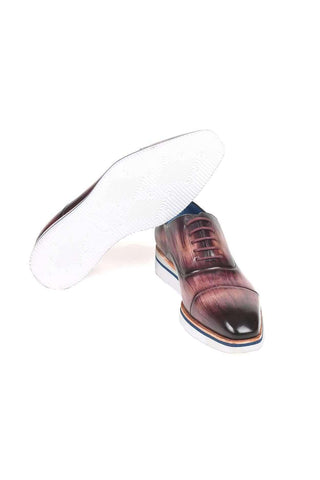 Paul Parkman 185 Leather Cap-Toe Oxfords (PM6120)