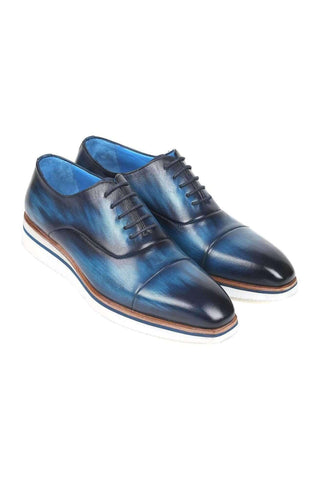 Paul Parkman 185 Leather Cap-Toe Oxfords (PM6120)