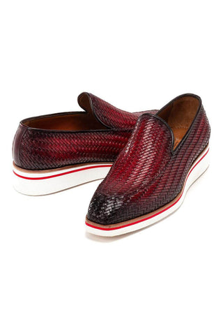 Paul Parkman 186 Woven Loafer