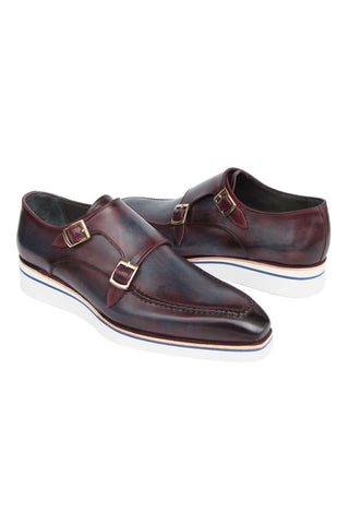 Paul Parkman 189 Calf Skin Leather Double Monk-Straps (PM6398)