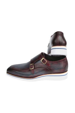 Paul Parkman 189 Leather Double Monk-Straps (PM6398)