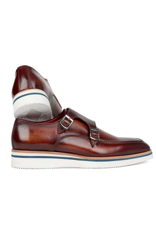 Paul Parkman 189 Leather Double Monk-Straps (PM6398)