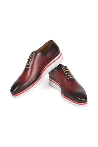 Paul Parkman 191 Leather Smart Casual Wholecut Oxfords (PM6393)