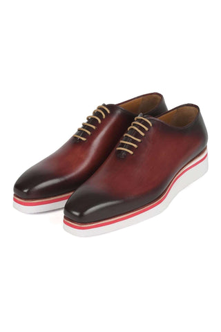 Paul Parkman 191 Leather Smart Casual Wholecut Oxfords (PM6393)