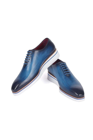 Paul Parkman 191 Leather Smart Casual Wholecut Oxfords (PM6393)