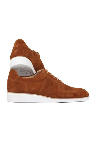 Paul Parkman 192-SD-CML Camel Suede Casual Sneakers (PM6384)