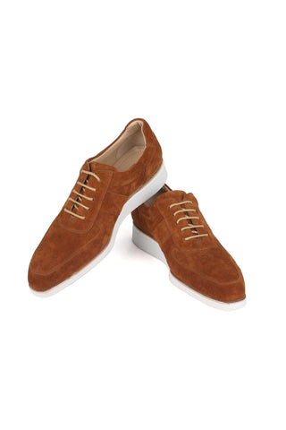 Paul Parkman 192-SD-CML Camel Suede Casual Sneakers (PM6384)