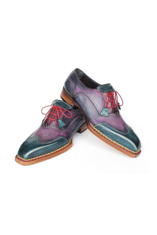 Paul Parkman 267BP78 Leather Norwegian Welted Wingtip Oxford (PM6470)