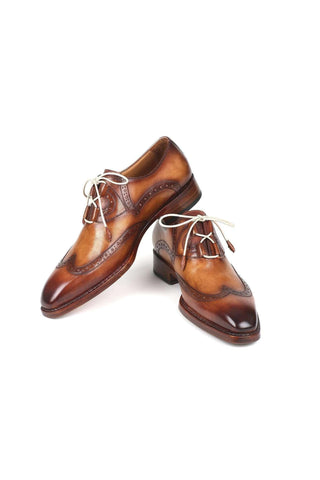 Paul Parkman 2955 Calf-Skin Leather Ghillie Oxfords (PM6308)