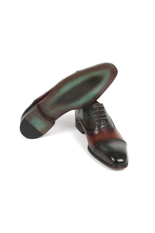 Paul Parkman 314 Calf-Skin Leather Cap-Toe Oxfords (PM6349)