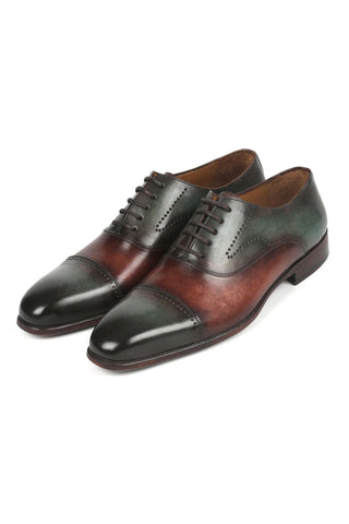 Paul Parkman 314 Calf-Skin Leather Cap-Toe Oxfords (PM6349)