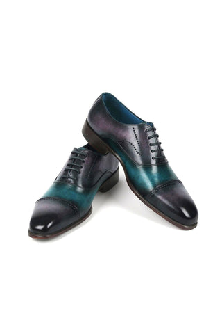 Paul Parkman 314 Calf-Skin Leather Cap-Toe Oxfords (PM6349)