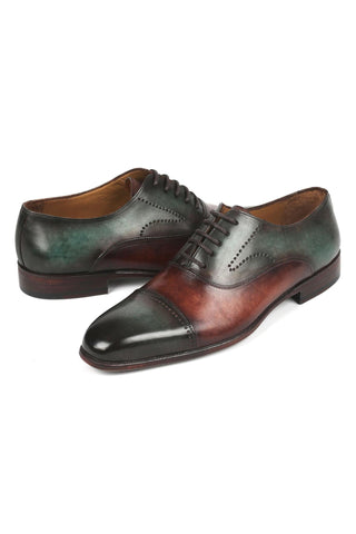 Paul Parkman 314 Calf-Skin Leather Cap-Toe Oxfords (PM6349)