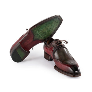 Paul Parkman 326 Men's Shoes Welted Calf-Skin Leather Derby (PM6438)-AmbrogioShoes